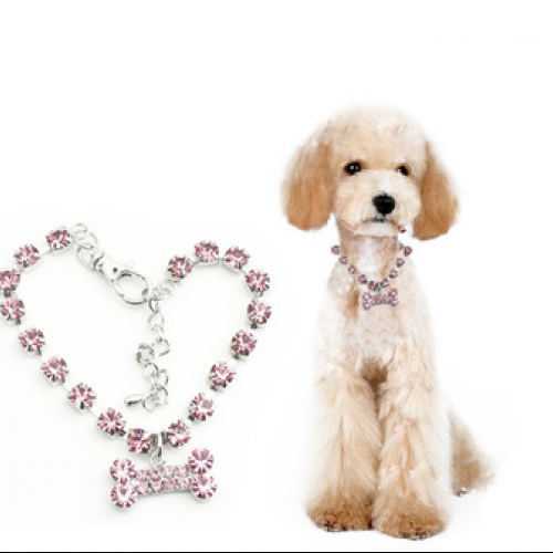 Puppy Collar Stainless Steel Leads Necklace