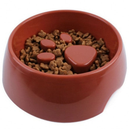 Anti Choke Pet Dog Cat Feeding Feed Food Bowl