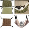 Ferret Hammock Leopard Design Bed Sleepy Pad